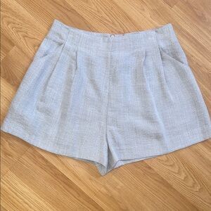 Finders Keepers Anthropologie Gray Women's Shorts High Rise Size Medium